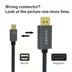 iVANKY Mini DisplayPort Kabel 2m, 4K @ 60Hz - slika 6