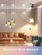 Aigostar Mesh – G45 6,5 W Bluetooth, 555LM RGB žarnica - 2 kosa - slika 4