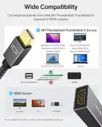 IVANKY Mini DisplayPort na HDMI adapter - slika 6