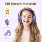 EarFun zložljive slušalke za otroke z omejitvijo glasnosti 85/94 dB - slika 6