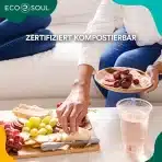 ECO SOUL 13 cm okrogli krožniki iz palmovih listov 50 kos - slika 2