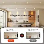 6 KOS, OREiN LED reflektorji, IP65, 4,5W 650 LM 3000 K toplo beli - slika 3