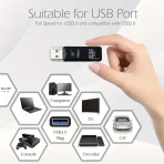 USB čitalec kartic 3.0 - Visoka hitrost prenosa (Bela) - slika 3