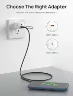 JSAUX 15W Mag-Safe Polnilec, Brezžični Magnetni Polnilni Pad - slika 4