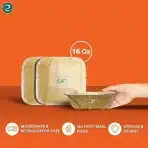 ECO SOUL 100% Kompostabilne Palmove Sklede, 50 Kosov, 14 cm - slika 4