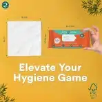 ECO SOUL 100% bambusovi vlažilni robčki veliki - 8 paketov po 48 robčkov - slika 4