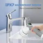 BOOHENKA Električna krtača za čiščenje z 2 hitrostma in pametnim LED zaslonom - slika 3