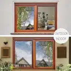Fyuein film za okna - zrcalna folija, samolepilna zaščita pred soncem 75 x 400 cm - slika 6