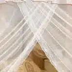 Komarna mreža za postelje, bela, 180x200 cm - slika 2