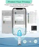 BLANBOK+ Apple MFi certificirani USB stick 128GB za iPhone - slika 3
