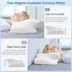 Homca Ergonomski vzglavnik za vrat proti bolečinam, 60cm - slika 3