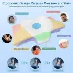 Homca Ergonomski vzglavnik za vrat proti bolečinam, 60cm - slika 4