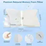 Homca Ergonomski vzglavnik za vrat proti bolečinam, 60cm - slika 5