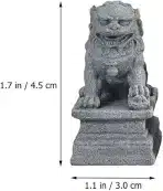 GANAZONO 2 x Mini Azijski Kamniti Par Levov - slika 4