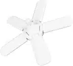 Garažna luč s 5 nastavljivimi paneli - 80W LED - slika 4