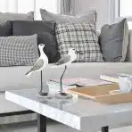 HEALLILY 2 Kosa Lesena Skulptura Galeba - slika 3