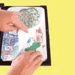 Dynamic Frames Leseni okvir za slike, črne barve, A4 - slika 5