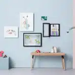 Dynamic Frames Leseni okvir za slike, črne barve, A4 - slika 2