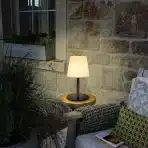 Namizna LED RGB svetilka z baterijo, 4 načini svetlobe - slika 3