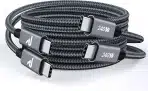 RAMPOW USB-C Kabel 240W, 2 kosa, Hitro Polnjenje in Prenos