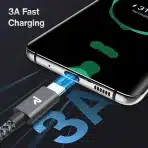RAMPOW USB-C v USB-C Kabel 60W, Hitro Polnjenje, Prenos - slika 2