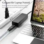 RIKSOIN 2-Pin Power Kabel (CEE 7/16 do C7), 1m, VDE Certifikat - slika 3