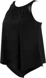 SUUKSESS Ženski dvodelni kopalni komplet – Tummy Control Tankini - slika 5