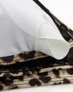 FEOYA Ženske kopalke – Halter top in mrežasti dizajn - slika 3