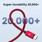 Rampow USB C Kabel 1m, Hitro Polnjenje in Sinhronizacija - slika 4