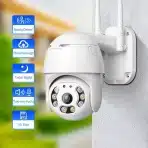 WiFi Smart zunanja nadzorna kamera z barvnim nočnim vidom + 32GB spominska kartica - slika 2