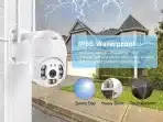 WiFi Smart zunanja nadzorna kamera z barvnim nočnim vidom + 32GB spominska kartica - slika 5