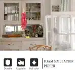 60 kosov umetnih čilijev, dekorativni model čilija - slika 3