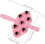 WE-CEF masažna rokavica – masažni valjček za telo, 360° - slika 7