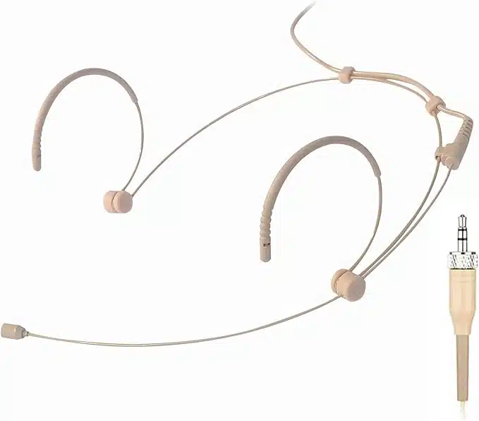 51lE9rOkrmS._AC_SX679_ Sujeetec naglavni mikrofon, 3.5mm, za Sennheiser G1-G3 - slika 1