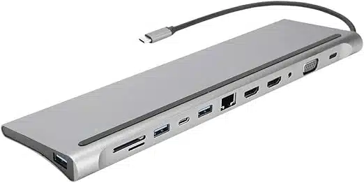 51vdFPvxqyL._AC_SX522_ cigemay USB C Hub, priklopna postaja s 4K HDMI, 12 v 1 - slika 1