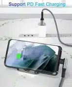 BASESAILOR 100W USB C na USB C Kabel, 5m, Hitro Polnjenje - slika 4