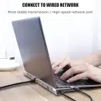 cigemay USB C Hub, priklopna postaja s 4K HDMI, 12 v 1 - slika 2