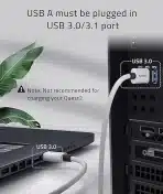 Kabel Syntech Link združljiv z dodatki Oculus/Meta Quest 3/Meta - 5m - slika 6