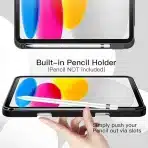 JETech Ovitek za iPad 10 (2022), Zadrževalnik za Svinčnik - slika 6