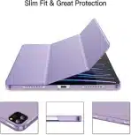 JETech Ovitek za iPad Pro 11″ (2022/2021/2020/2018) – Light Purple - slika 5