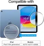 JETech Screen Protector for iPad 10 (10.9 Inch, 2022 Model) - slika 4