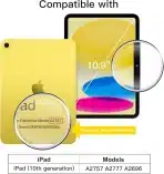 JETech Ovitek za iPad 10 10,9 palca 2022 Model, S Pencil Držalom - slika 4
