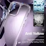 TAURI prozoren ovitek za iPhone 14 Pro – zaščita in eleganca - slika 4