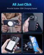 Meifigno Magic Mag ovitek za iPhone 14 Pro - MagSafe - slika 5