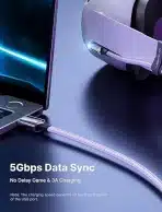JSAUX 5m Link kabel za Oculus Quest 2 in Steam VR PC - slika 7