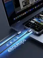 UGREEN USB C v USB C polnilni kabel 60 W 50 cm - slika 3