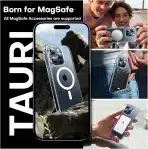 TAURI MagSafe ovitek za iPhone 15 Pro Max + zaščita - slika 5