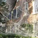 Pajkova mreža Maxee (80 g belega bombaža, 20 pajkov) komplet okraskov za noč čarovnic - 2 kosa - slika 4