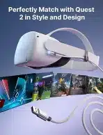 JSAUX 5m Link kabel za Oculus Quest 2 in Steam VR PC - slika 6
