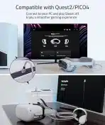 Kabel Syntech Link združljiv z dodatki Oculus/Meta Quest 3/Meta - 5m - slika 3